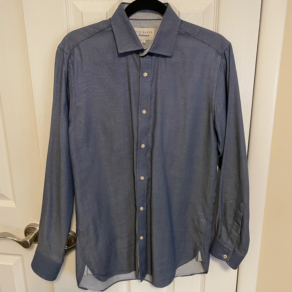 Ted Baker Button Down In Excellent Condition - image 1